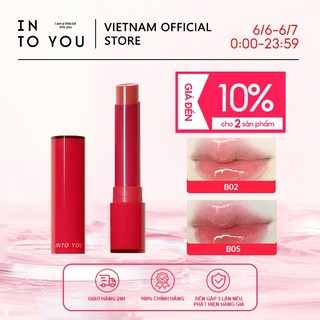 INTO YOU Son Bóng Dưỡng Ẩm Làm ĐỀU MÀU Môi Tạo Hiệu Ứng Gương