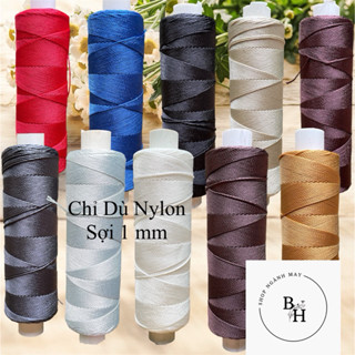 Chỉ dù nylon sợi 1 mm may đồ da
