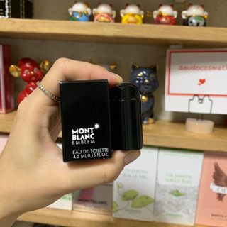    mini   Nước hoa Mont Blanc Emblem Platinum Montblanc EDT 4.5ml 