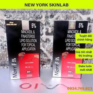 Serum mọc tóc morr f5 - minoxidil & finasteride 5% - morr f 5% newyork skinlab
