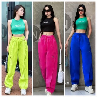 M01-Quần kaki Hàn cao cấp dáng xuông rút dây gấu