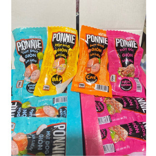 Xúc xích ăn liền ponnie hotdog giòn 28g