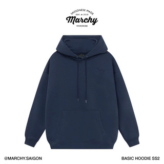 MARCHY - Basic Hoodie SS2 - Áo khoác tròng đầu