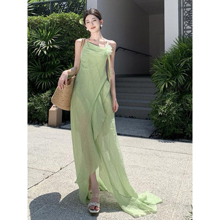 Váy maxi hở lưng 🤍 SongZuEr
