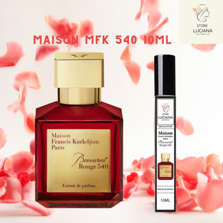 Nước hoa nữ maison mfk baccarat rouge 540 extrait de parf chiết chiết 10ml
