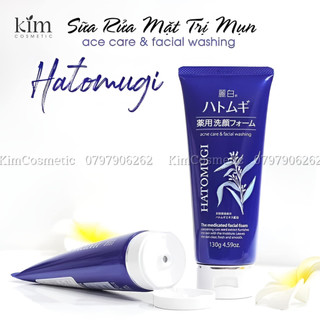 Sữa rữa mặt hatomugi the medicated facial 130g