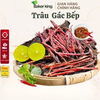 Thịt trâu gác bếp tây bắc , thịt trâu sấy khô tây bắc 100% thịt trâu tươi bakerking1