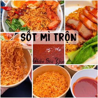 Sốt sa tế mì trộn, sốt trộn mì, sốt trộn cơm, sốt trộn hủ tiếu, sốt ướp thịt cá…