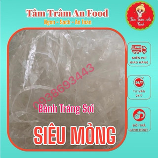 1kg BÁNH TRÁNG SỢI SIÊU MỎNG KHÔNG ĐẦU CỨNG
