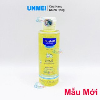  Dầu Massage Cho Trẻ Sơ Sinh & Em Bé Mustela Baby Oil 100ml 