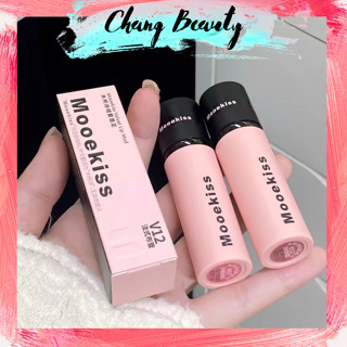 [Mooekiss] Son Môi Mooekiss Chất Nhung Bùn Lì Dưỡng Ẩm Mềm Mịn Không Khô Môi Sáng Da Lâu Trôi Không Phai Màu 3g