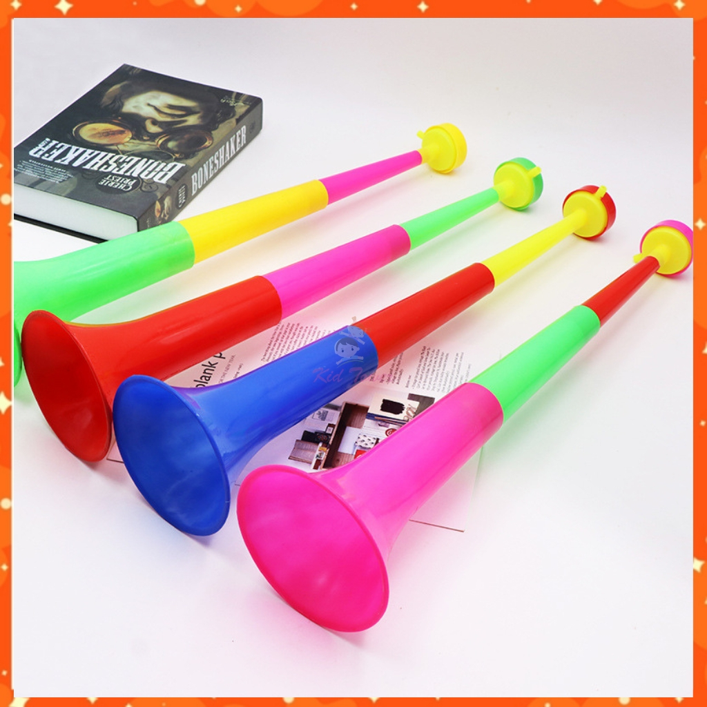 Kèn cổ vũ bóng đá 3 khúc 4 khúc loại to đẹp nhiều màu sắc