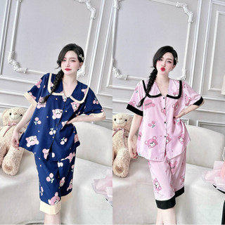 Đồ bộ Lửng bèo bigsize 50-100kg kiểu dáng tiểu thư