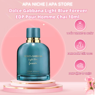 Nước hoa nam Dolce Gabbana Light Blue Forever Pour Homme 10ml