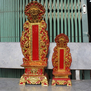 Bài vị thờ gia tiên đồ thờ bài vị gỗ mít cao cấp sang trọng