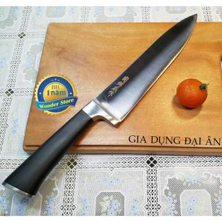 [Hỏa Tốc HN] Dao bếp trưởng Nhật Bản lưỡi 20.3cm, Hàng chính hãng thép không gỉ, cán nhựa ABS Dao-T