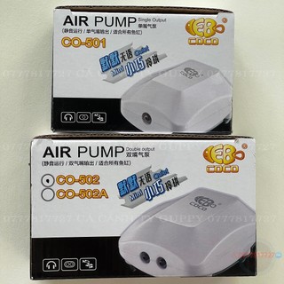 Sủi Oxy Siêu Êm COCO 501 / 502 Máy Sủi Oxy Cho Bể Cá Cảnh