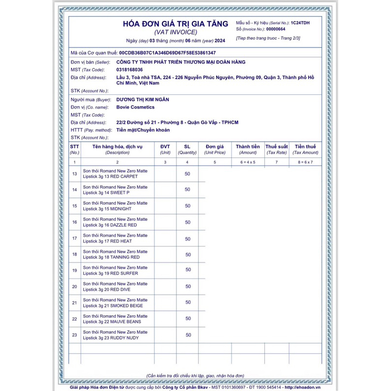 [Muteral Nude] Son thỏi Romand New Zero Matte Lipstick 3g full màu 21 22 23 | BigBuy360 - bigbuy360.vn