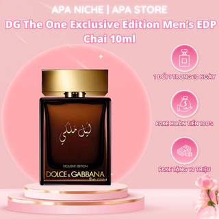 Nước Hoa Nam Dolce Gabbana The One Exclusive Edition formen Màu Đỏ Chai 10ml