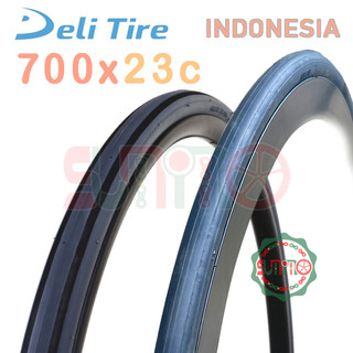 Vỏ deli 700x23 sa-205 gai trọc tanh thép gắn xe đạp fixed gear và road