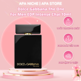 Nước Hoa Nam Dolce Gabbana The One Intense EDP Chai 10ml, phiên bản mới 2020 và mùi hương ấn tượng nhất