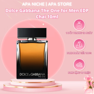 Nước Hoa Nam Dolce Gabbana The One EDP Chai 10ml Apa Store