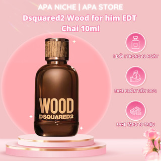 Nước Hoa Nam Dsquared2 Wood For Him Chai 10ml
