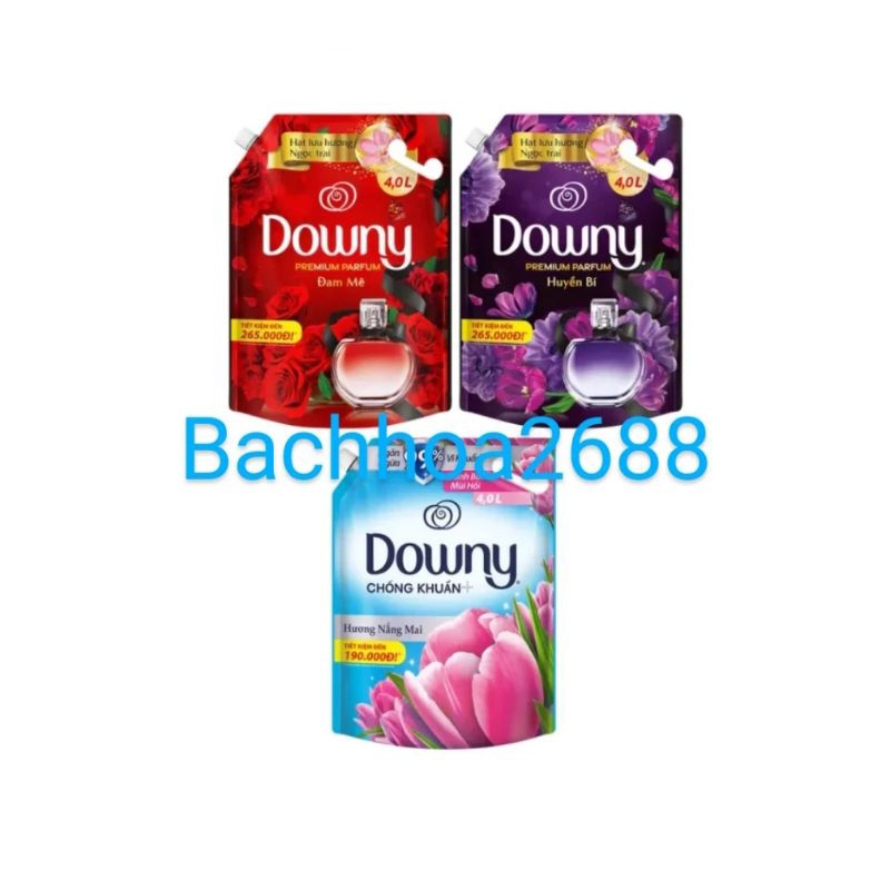 Nước xả vải downy đam mê túi 4L