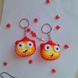 Móc khóa casifer bằng len handmade