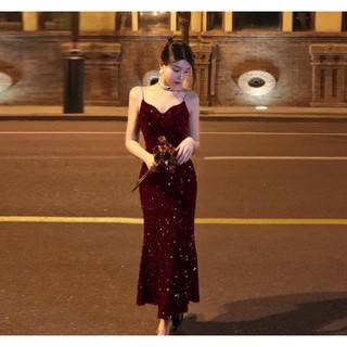 Đầm kimsa dây đá hai dây nhẹ nhàng hle