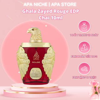 Nước Hoa Ghala Zayed Rouge Đại Bàng Đỏ Chai 10ml