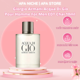 Nước Hoa Acqua Di Gio Nam Chai 10ml Apa Store