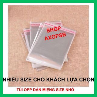 50 Cái Túi OPP bóng kiếng size nhỏ, dùng để gói hàng