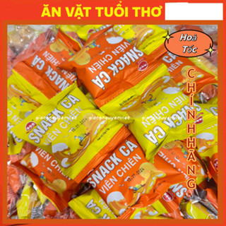 (Hoả tốc HN) Bim bim snack cá viên chiên haidilao hàng chính hãng Minh Châu Food bịch 60 gói