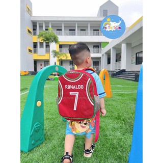 Ba lô cặp cầu thủ , cr7, cặp bóng đá size cho bé từ mầm non ,tiểu học lớp 1 , ba lô cho bé