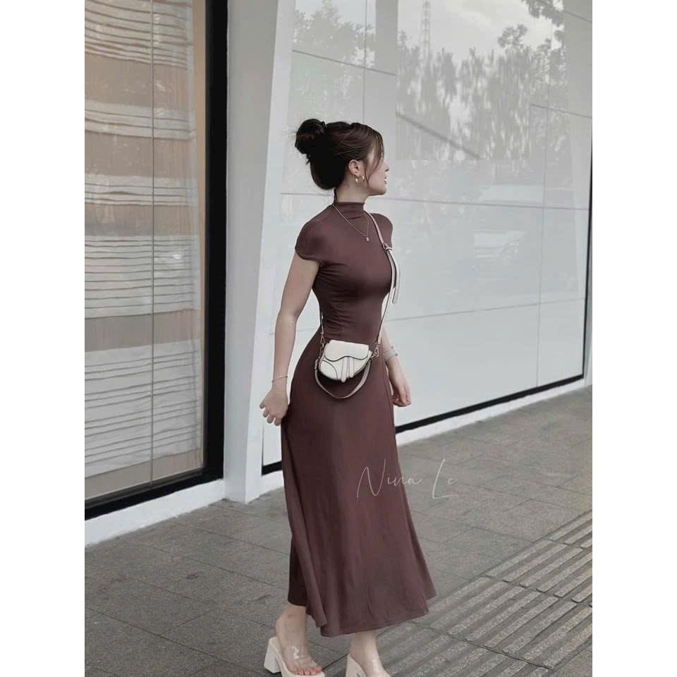 Đầm body xòe nhẹ nhàng ls