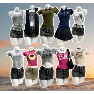 Tổng hợp babytee, áo in hình, áo hai dây, áo phông mùa hè
