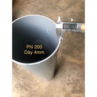 Ống Nhựa Pvc 200 Dày 4mm { 1m }.
