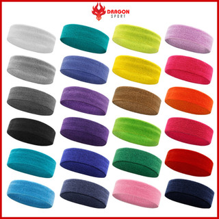 Băng Đô Nam Nữ Headband Thể Thao Thấm Mồ Hôi Cao Cấp Chạy Bộ Đá Banh Bóng Rổ Tennis Cầu Lông Tập Gym Đạp Xe