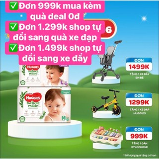  Bỉm Huggies Natural Made cao cấp đủ size NB60/S82/M64/L54/XL44/XXL26