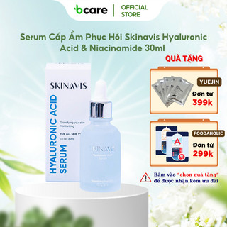 Serum HA Cấp Ẩm Phục Hồi Skinavis Chứa Hyaluronic Acid & Niacinamide 30ml Dành Cho Mọi Loại Da