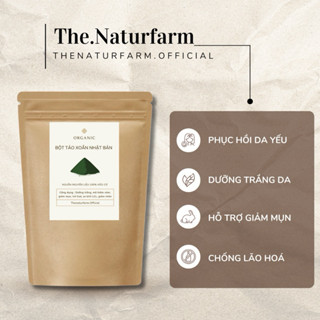 Bột tảo xoắn nguyên chất Spirulina Nhật Bản Naturfarm [ 300GR ] Dưỡng trắng, giảm mụn, chống lão hoá