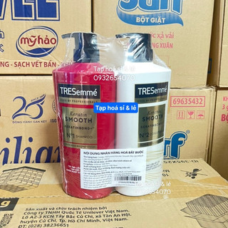 Combo Tresemme Keratin Smooth 640g (gội 640g + xả 620g)