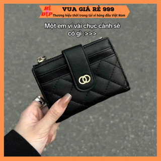 Ví nữ dáng ngắn mini cầm tay nhiều ngăn đựng thẻ thiết kế sang trọng thời trang VN2026