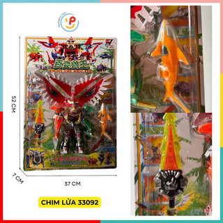 Vỉ Đồ Chơi Lắp Ráp Siêu Nhân Gao Icarus
