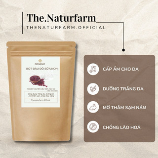 Bột ủ trắng đậu đỏ sữa non Naturfarm [ 100gr ] Bột đậu đỏ mix sữa non trắng da