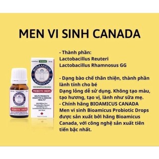 Men vi sinh 10 chủng BioAmicus Complete 10ml