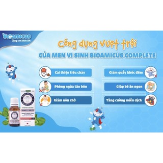 Men vi sinh 10 chủng BioAmicus Complete 10ml