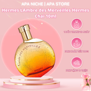 Nước Hoa Nữ 𝗛𝗲𝗿𝗺𝗲𝘀 𝗟𝗮𝗺𝗯𝗿𝗲 𝗗𝗲𝘀 𝗠𝗲𝗿𝘃𝗲𝗶𝗹𝗹𝗲𝘀 Chai 10ml