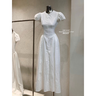 SP021881 ĐẦM XÔ TRẮNG MIDI DÂY KÉO